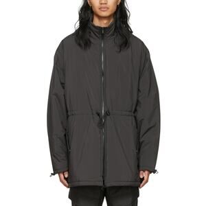 Essentials 'Storm' Grey Polyester Jacket Size M